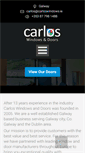 Mobile Screenshot of carloswindows.com